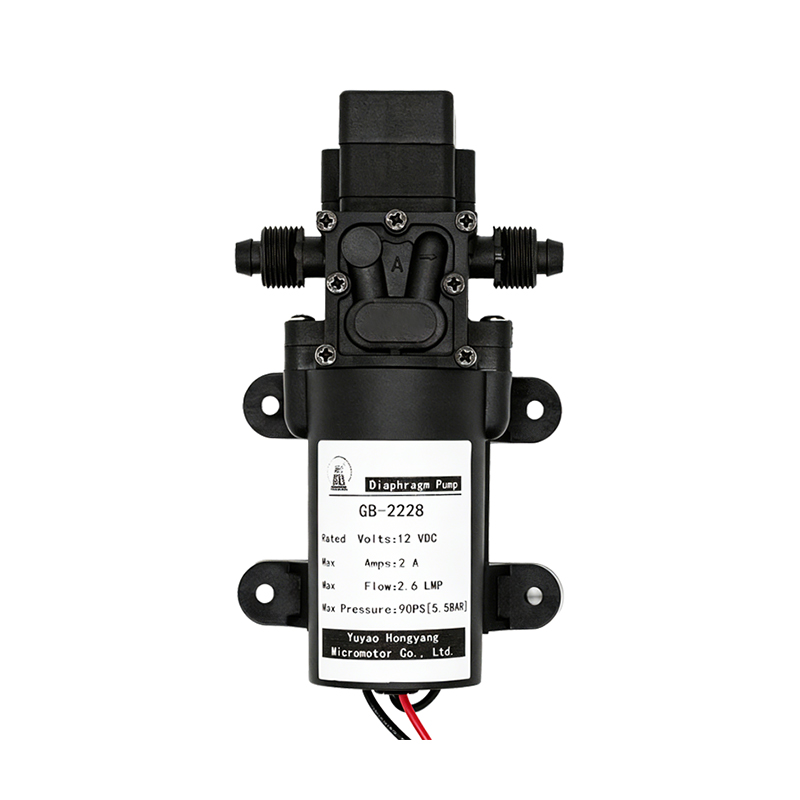 GB-MMXXVIII princeps Pressura Diaphragma aqua Pump cum Dual-Flammis Outlet
